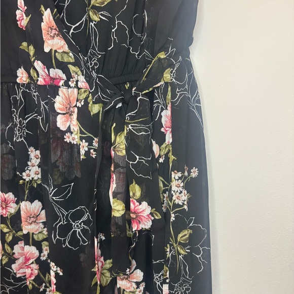 Band of Gypsies High-Low wrap dress size L - Picture 3 of 6